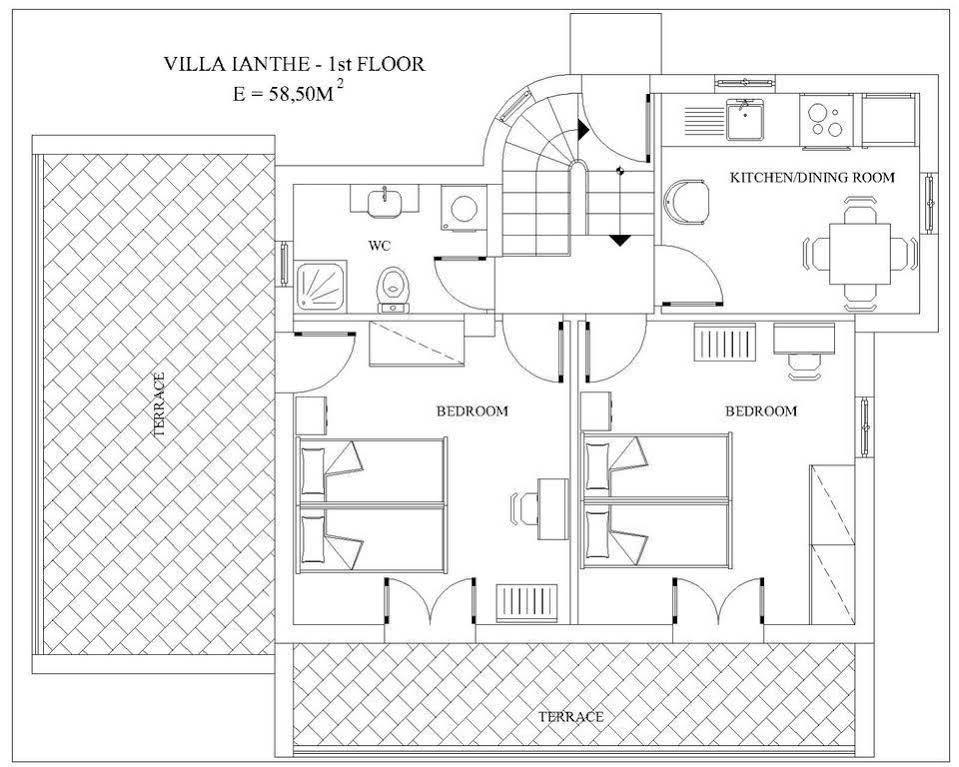 Korallis Villas Livathos  Экстерьер фото